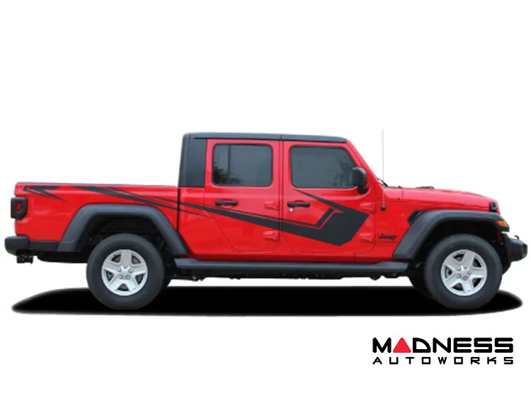 Jeep Gladiator Side Graphic Kit - Paramount Solid